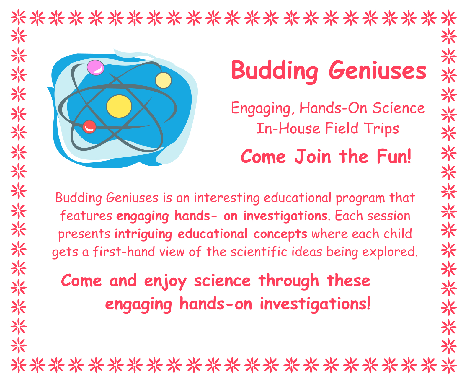 Buddling Genius Science Lessons