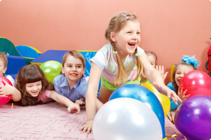 children playing